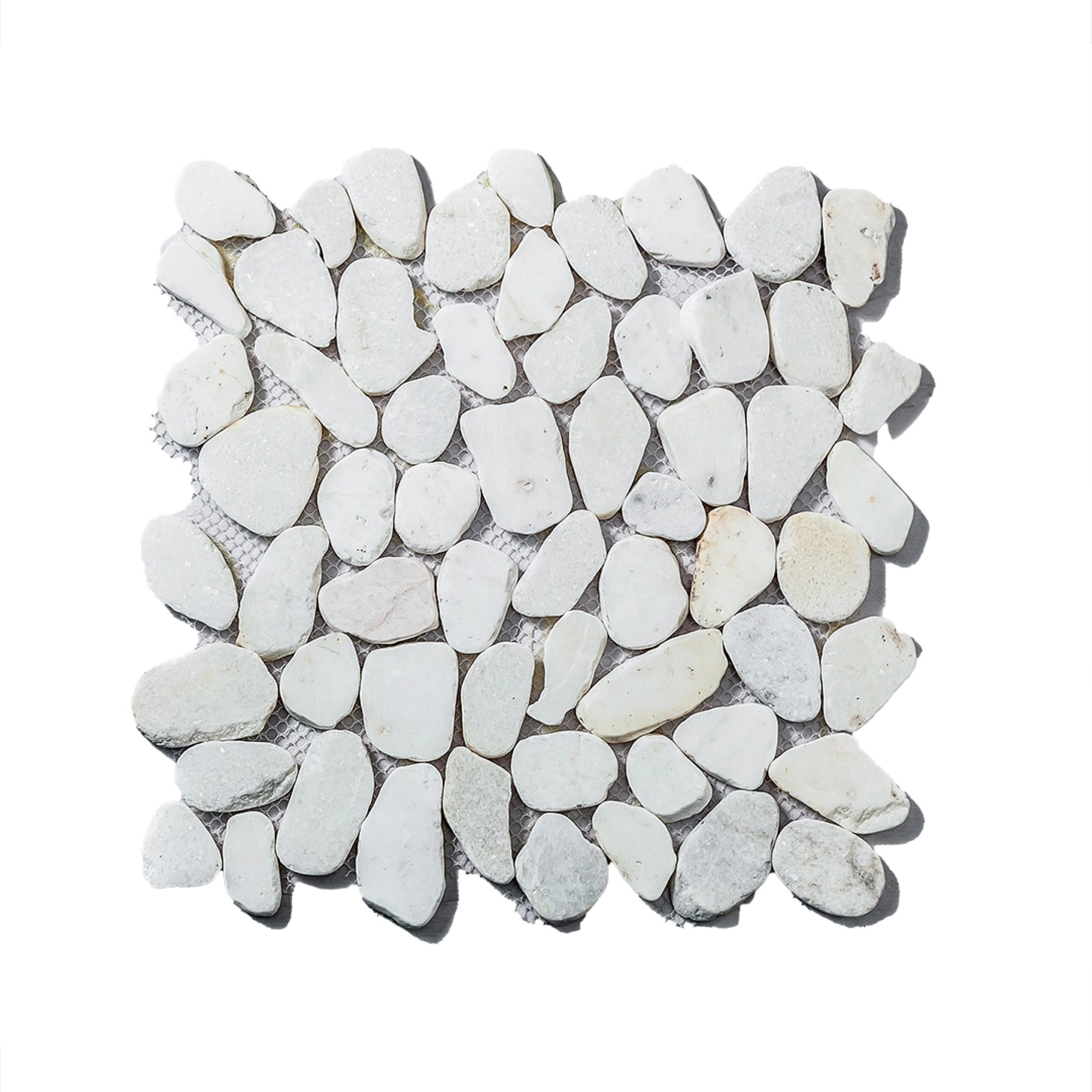 Seixo de Pedra SPZ49M 30,5x30,5x0,6cm Glass Mosaic