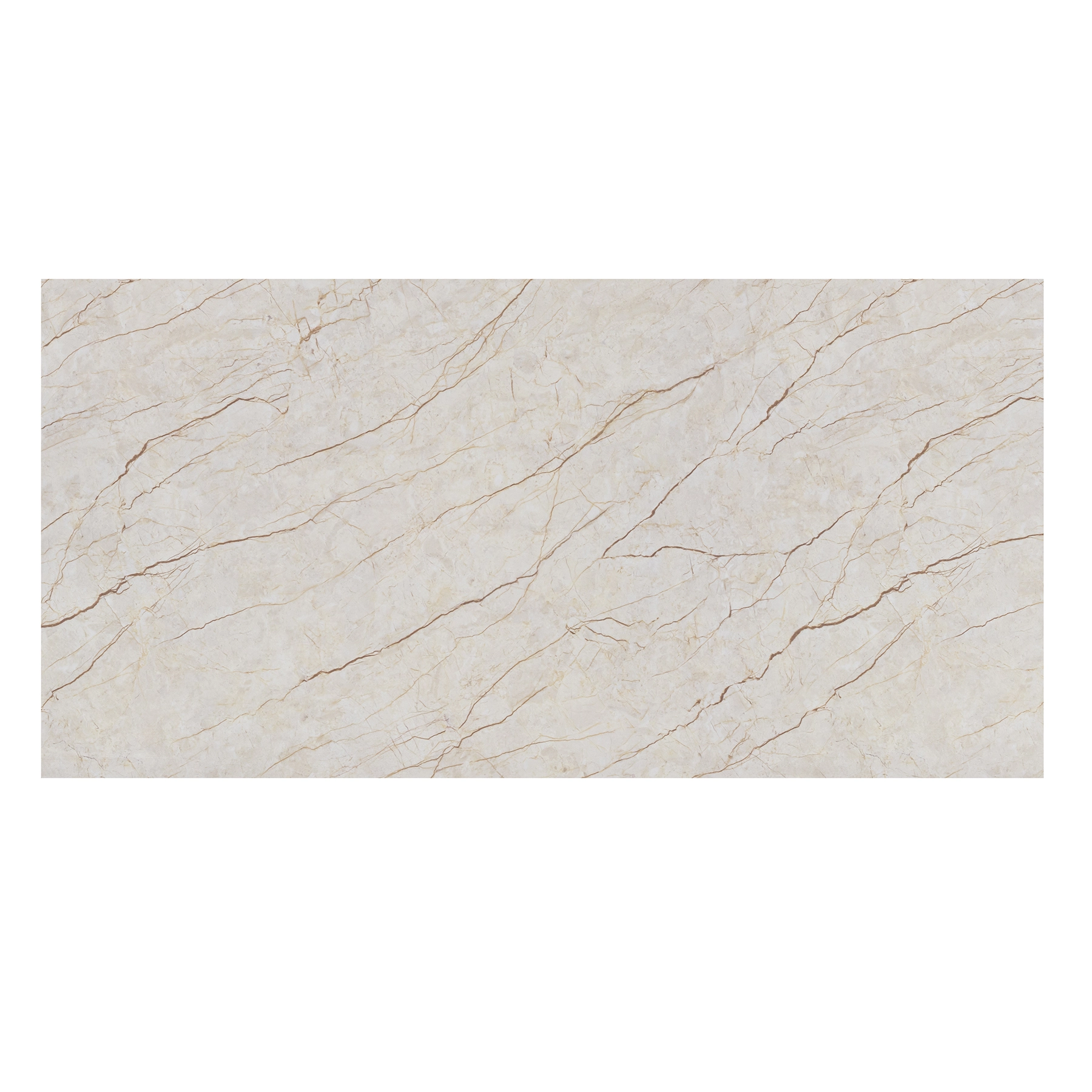 Revestimento Flexível em Placa Marmorizada de PVC para Parede 60x120cm Crema Marfil