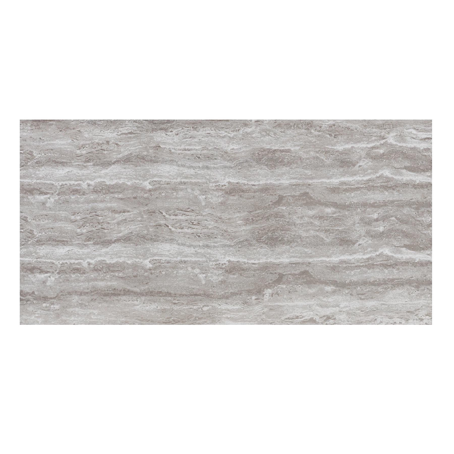 Revestimento Flexível em Placa de Argila Natural para Parede 60x120cm Silver