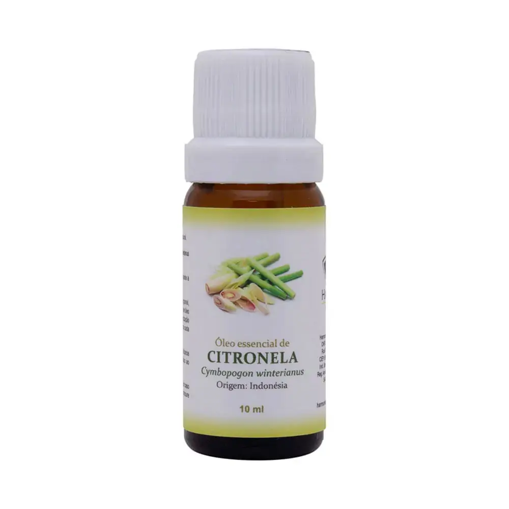 Óleo Essencial de Citronela 10ml - Harmonie Aromaterapia