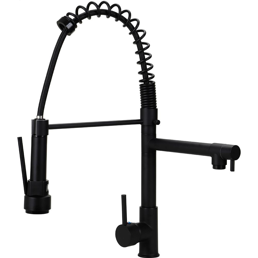 Torneira Gourmet Misturador Monocomando Munim Pingoo.casa - Preto