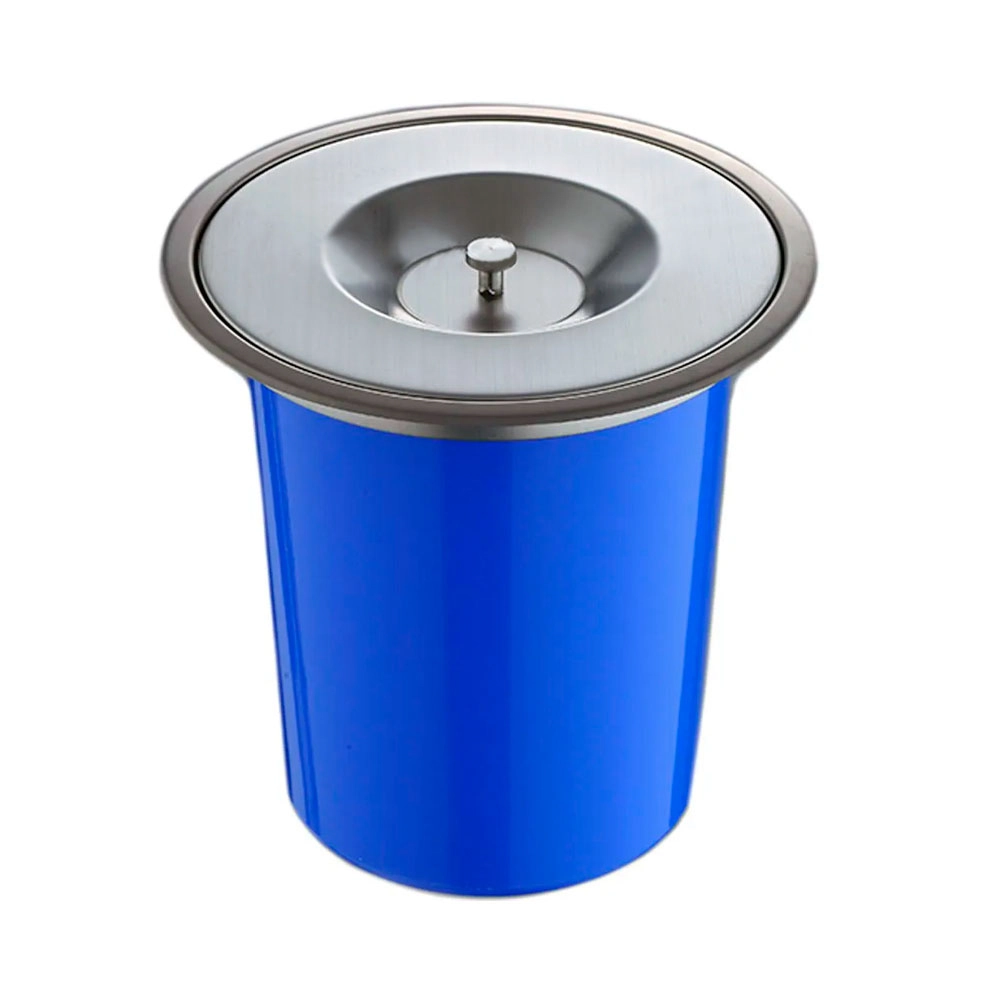 Lixeira De Embutir Para Bancada 5 Litros Aço Inox 304 Pingoo.casa