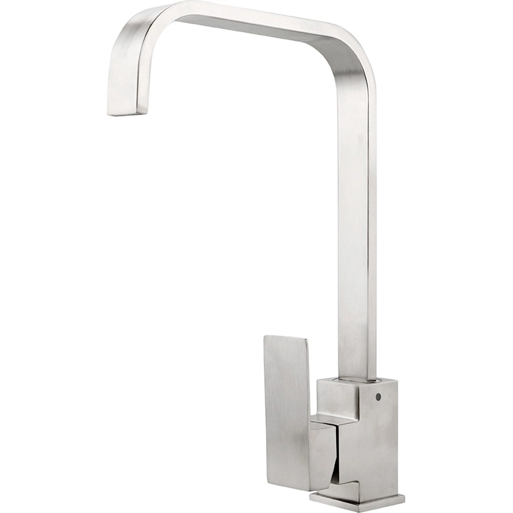 Torneira Para Cozinha Misturador Monocomando Em Aço Inox Escovado São Lorenço Pingoo.casa