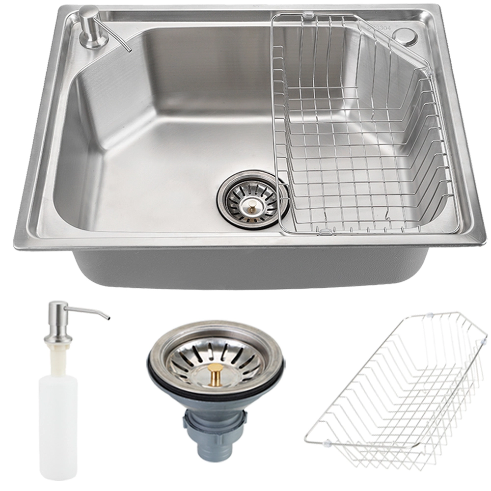 Cuba para cozinha gourmet pia aço inox com acessórios Guarani pingoo.casa