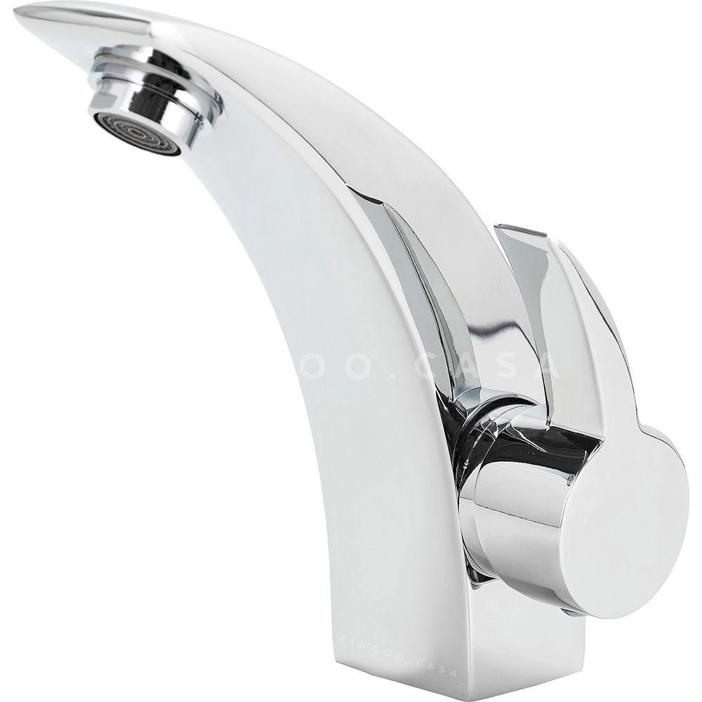 Torneira Misturador Monocomando Meriti Para Banheiro - Cromado