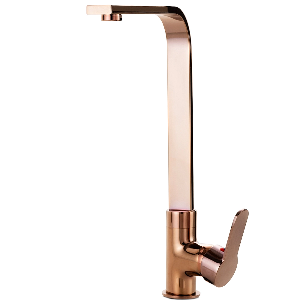 Torneira Para Cozinha Gourmet Misturador Monocomando Tapajós Pingoo.casa - Dourado Rose