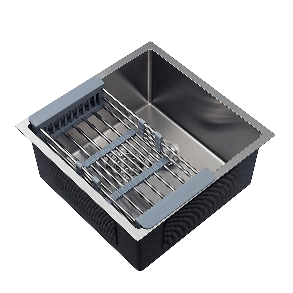 Cuba Para Cozinha Gourmet Aço Inox 304 Terena 44x44 Cm Pingoo.casa - Prata