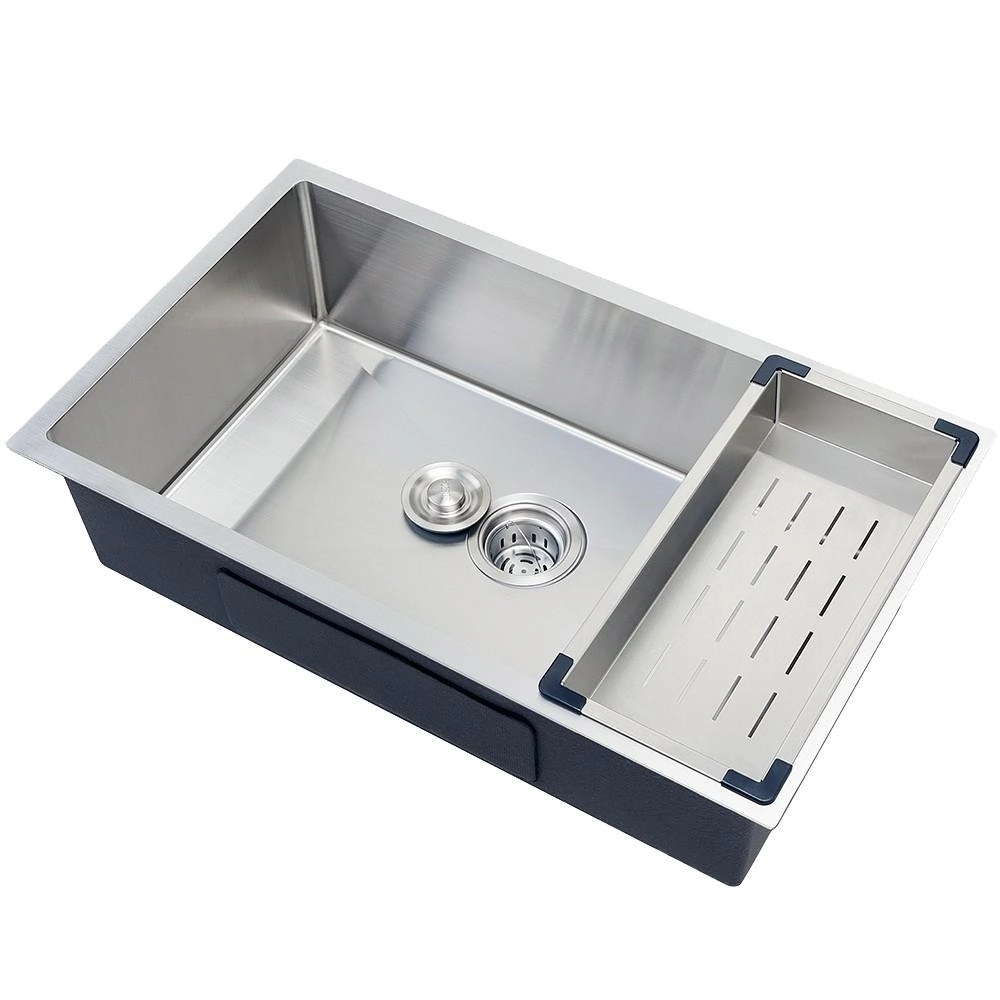 Cuba Para Cozinha Gourmet Aço Inox 304 Terena 74x44 Cm Pingoo.casa - Prata