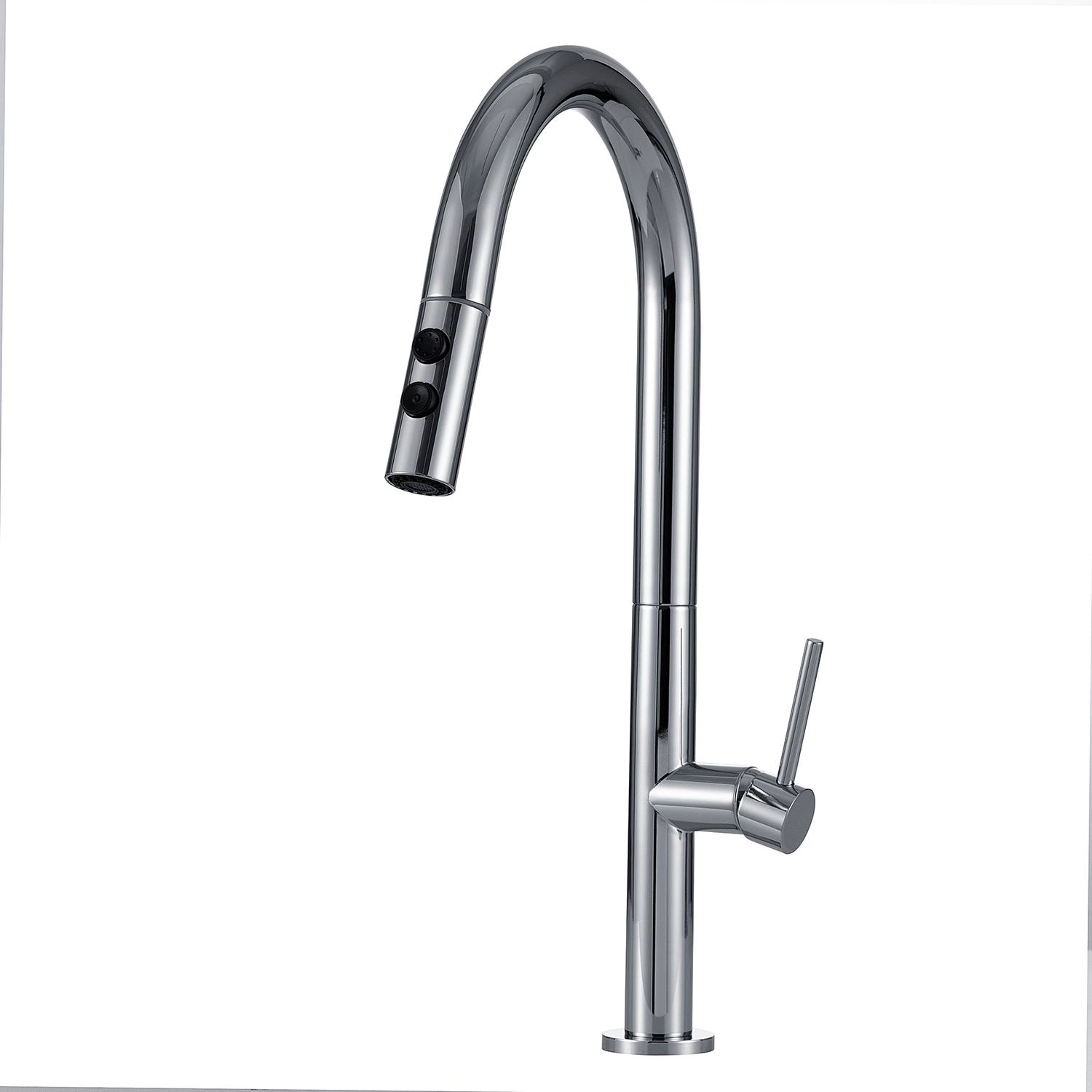 Torneira Para Cozinha Misturador Monocomando Pauini Pingoo.casa - Prata