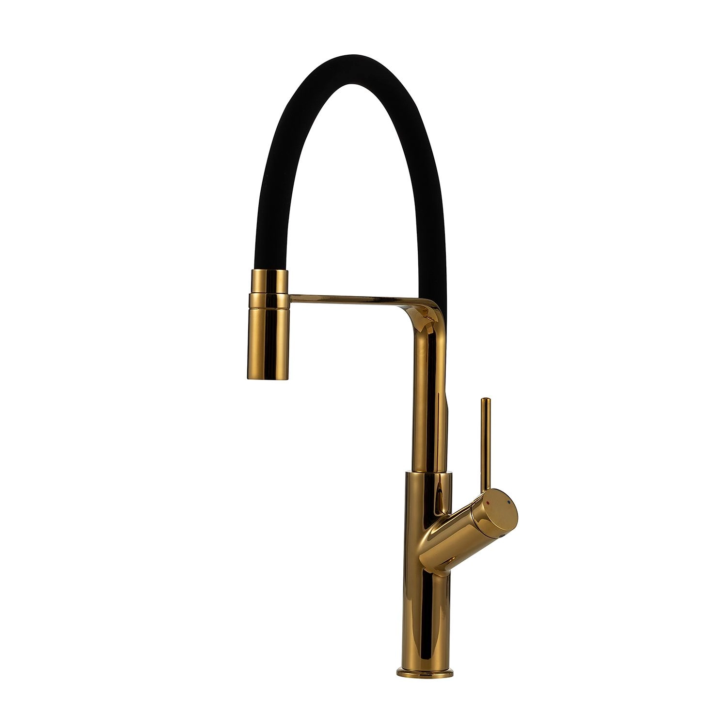 Torneira Para Cozinha Gourmet Misturador Monocomando Piranga Pingoo.casa - Dourado
