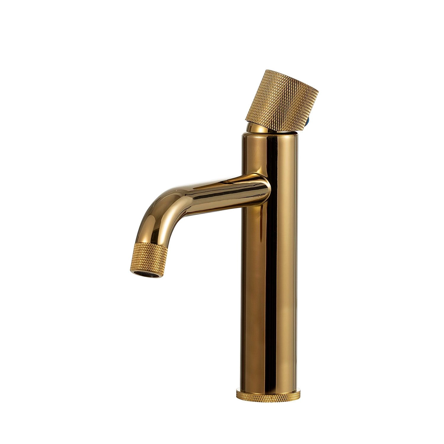 Torneira Para Banheiro Misturador Monocomando Baixa Jagui Pingoo.casa - Dourado