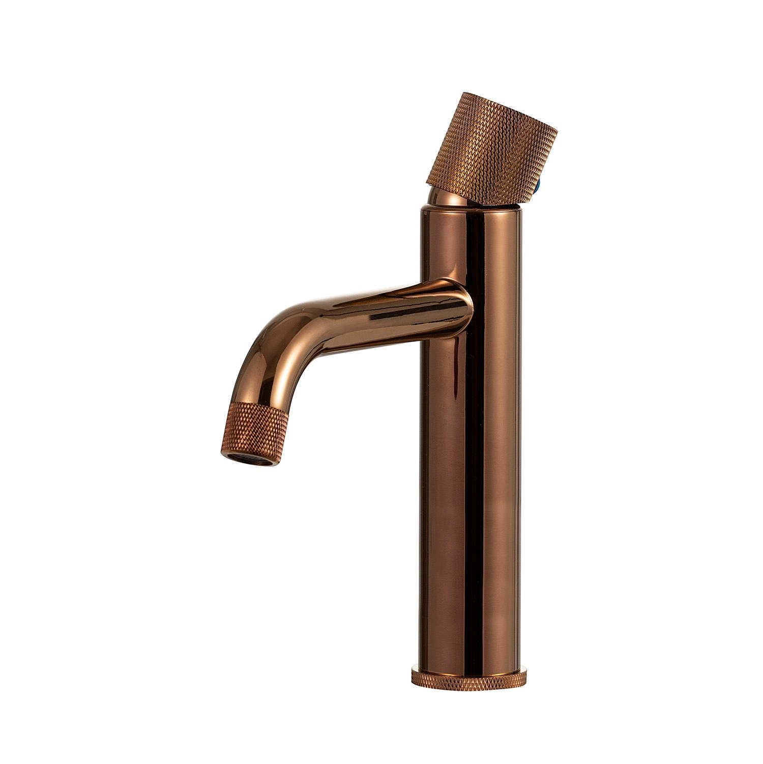 Torneira Para Banheiro Misturador Monocomando Baixa Jagui Pingoo.casa - Dourado Rose