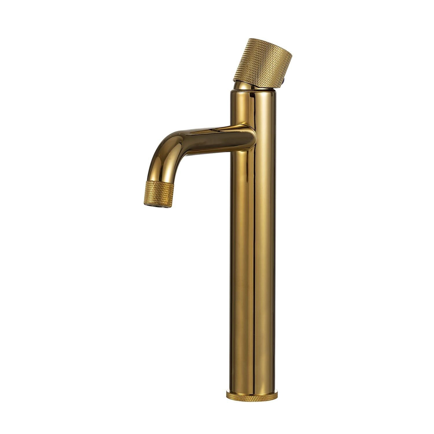 Torneira Para Banheiro Misturador Monocomando Alta Jagui Pingoo.casa - Dourado
