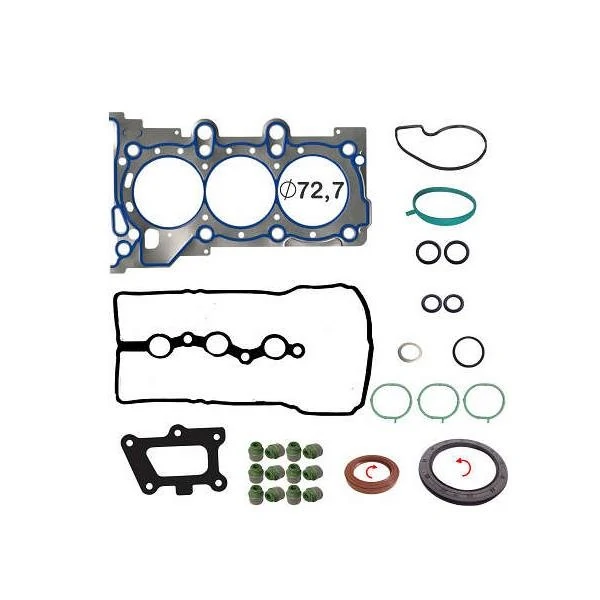 Jogo de Juntas Completo HYUNDAI HB20 Metal Com Retentor - BASTOS JUNTAS 15108015MLR