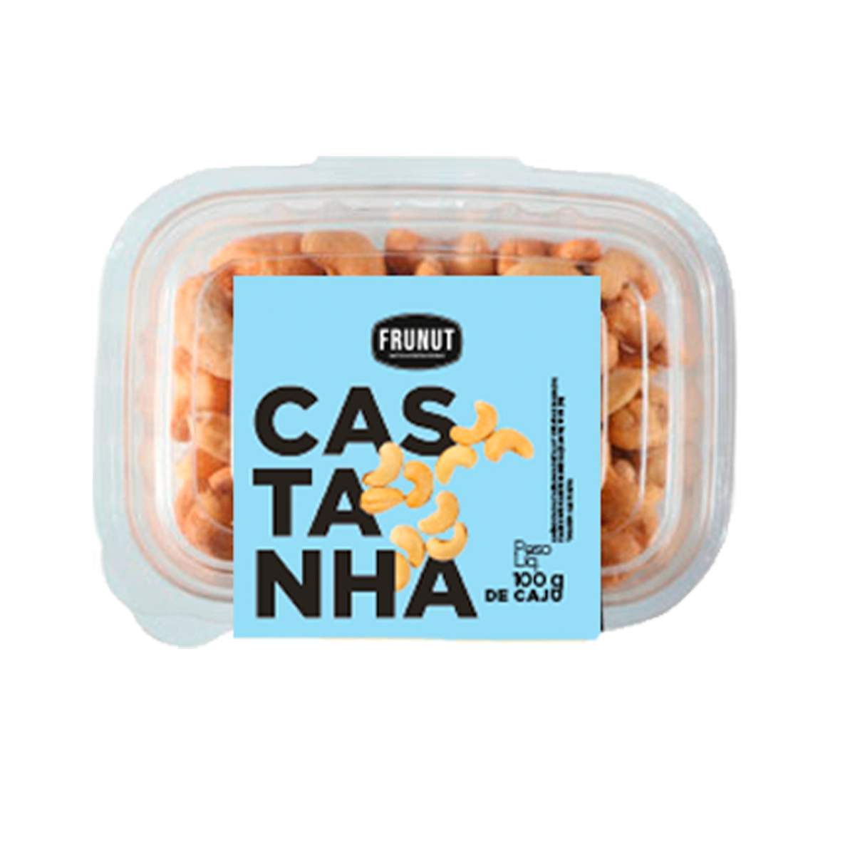 Castanha Caju Torrada Salgada Frunut 100g