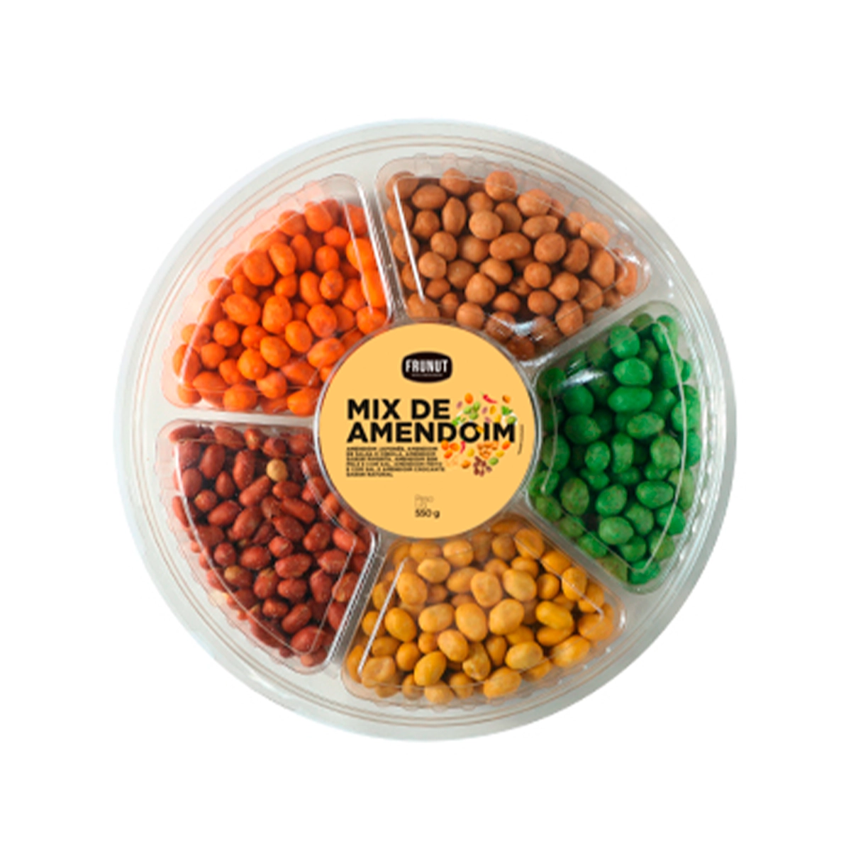 Amendoim Aperitivo Frunut 550g