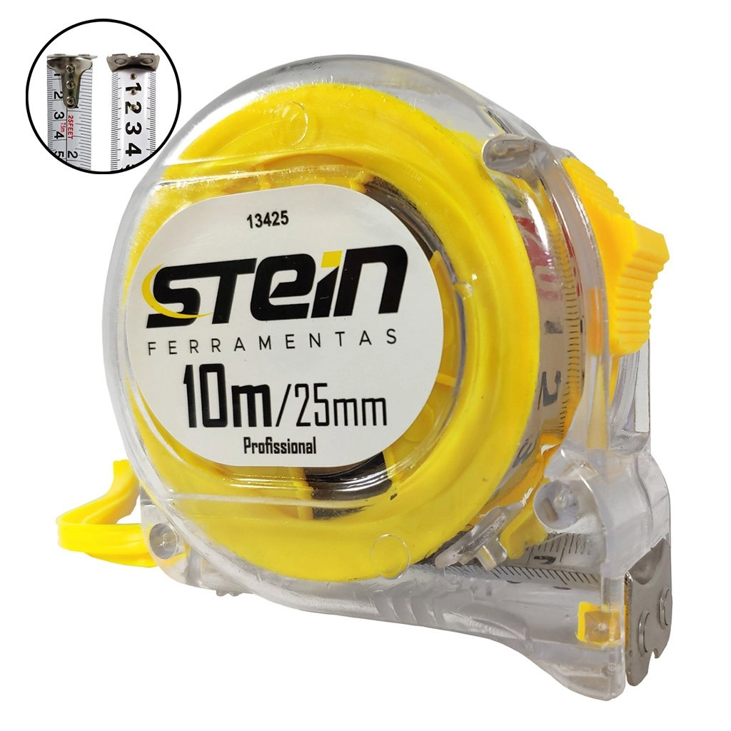 Trena Profissional Transparente Stein 10m/25mm