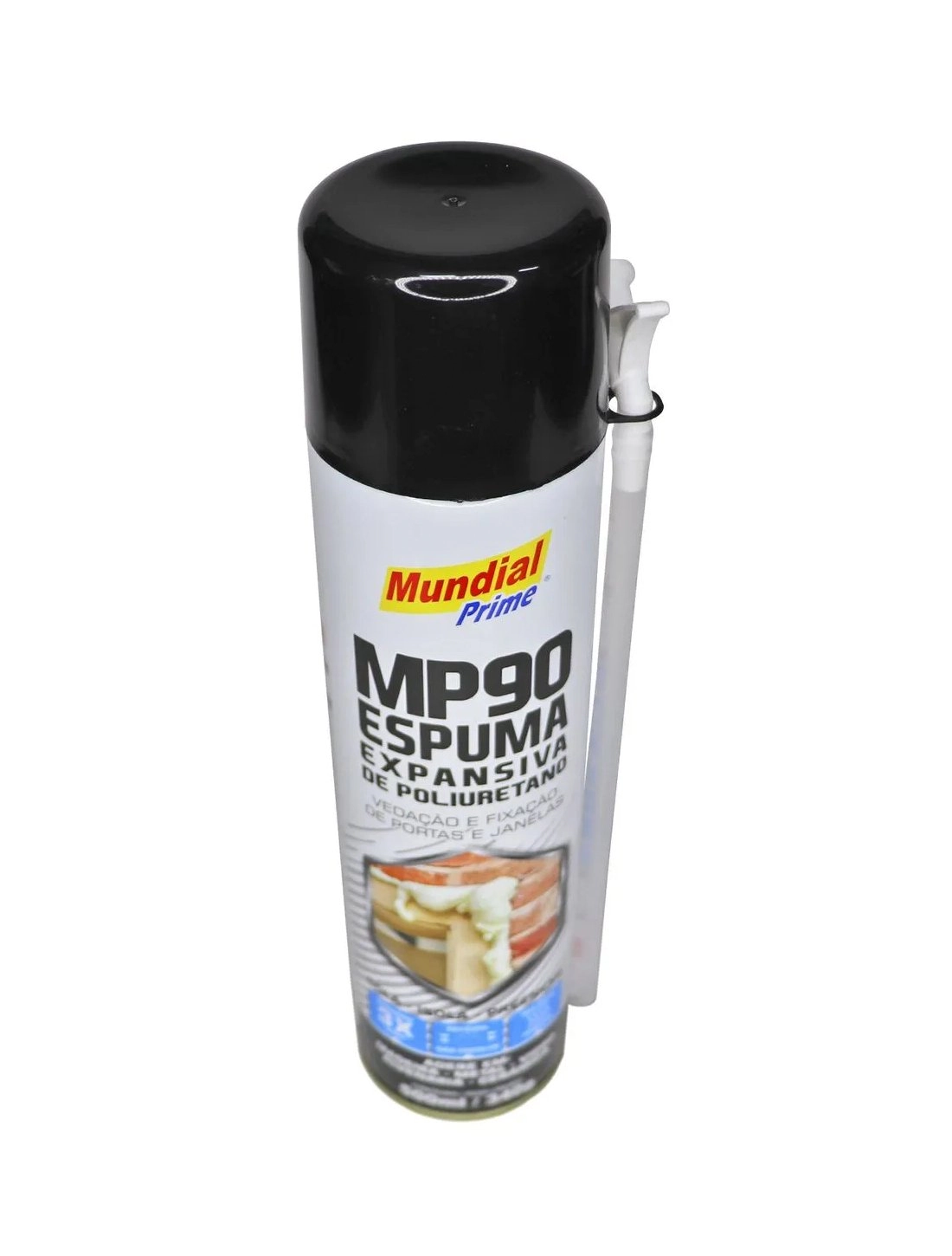 Espuma Expansiva Poliuretano 500ml 340gr Peças Mundial 6 Peças