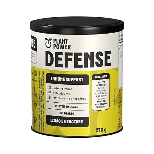 Defense Limão E Gengibre Plant Power 270g