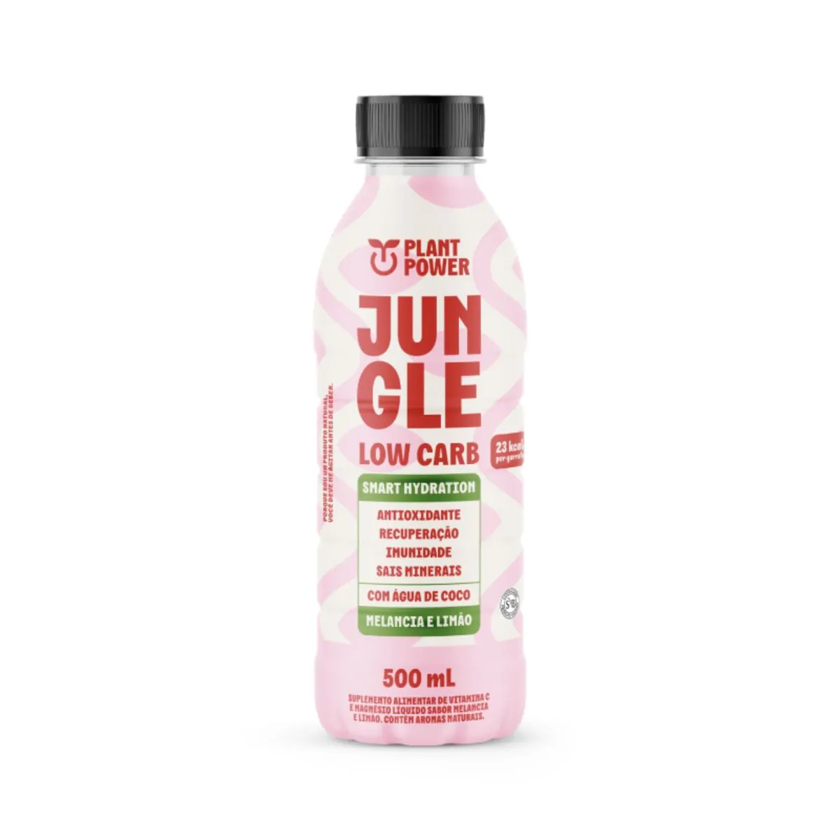Jungle Low Carb Melancia E Limão, Bebida Funcional, 500ml