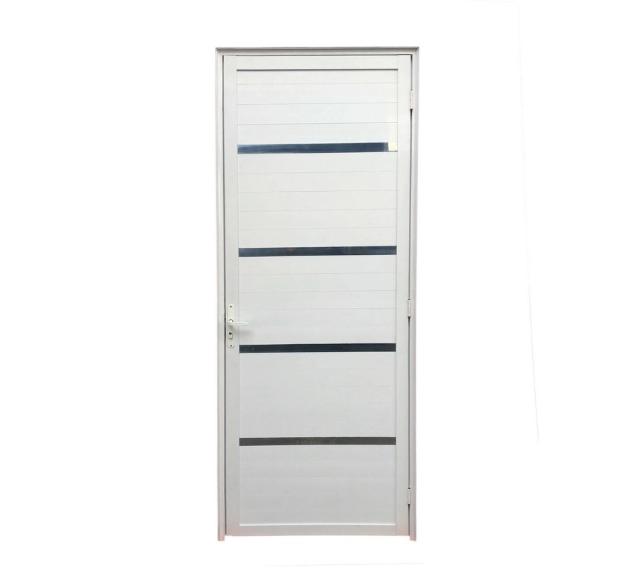 L. Branca Porta Lambril 2,10  X 0,90 Com Friso Esquerda