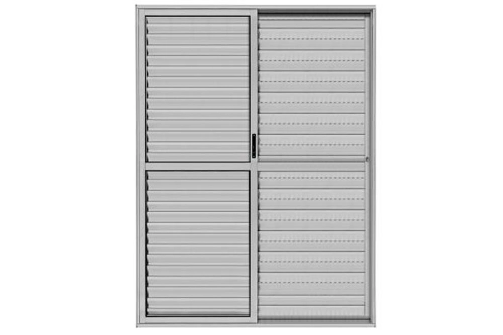 Porta Balcao L25 3 Folhas 2,10 X 1,20