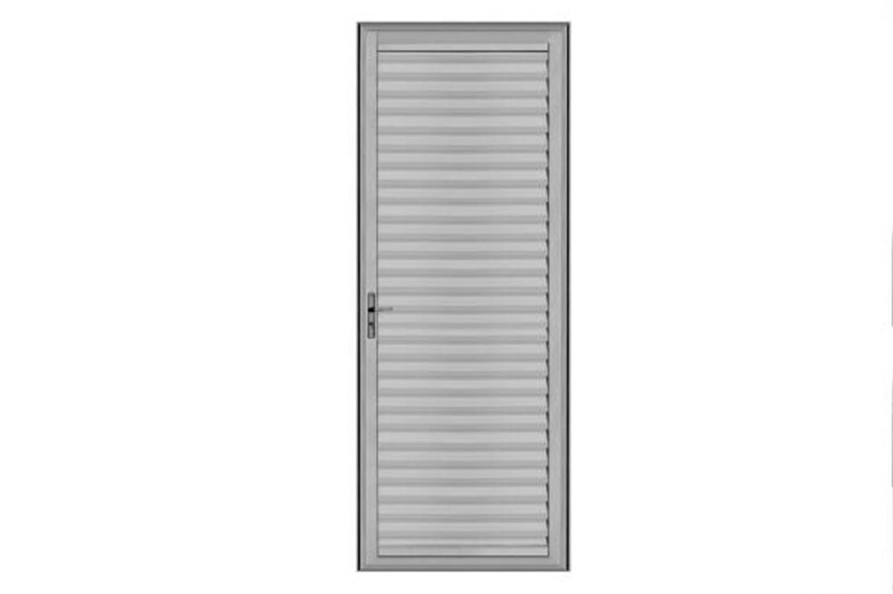 Porta Palheta Direita 2,10 X 0,60 Alumínio Brilhante