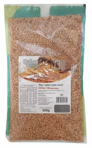 Trigo Em Grao Sabor Da Terra 500g
