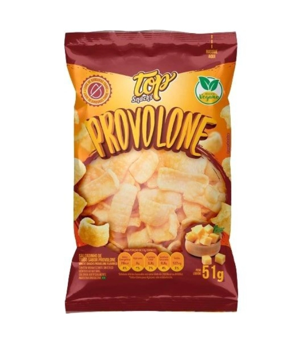 Salgadinho Top Snacks 51g Provolone
