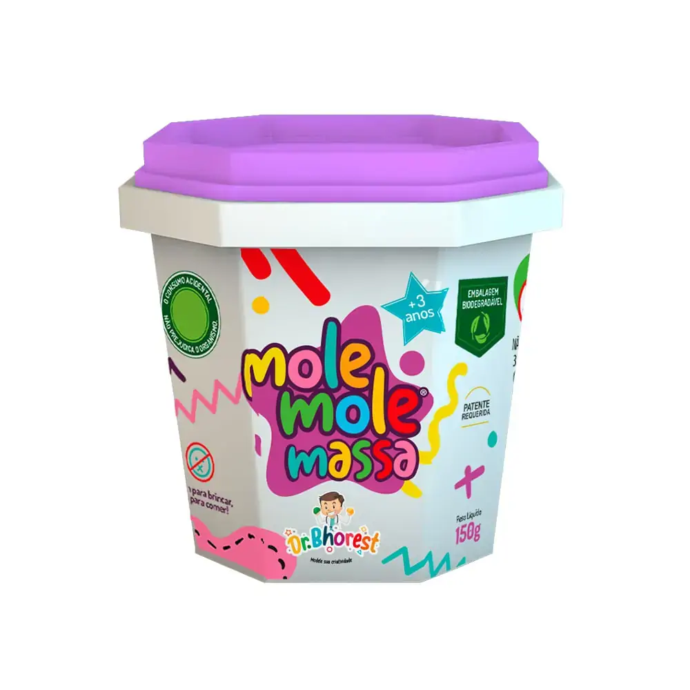Massa Pmodelar 150g Lilas Mm01li Pt 1 Un