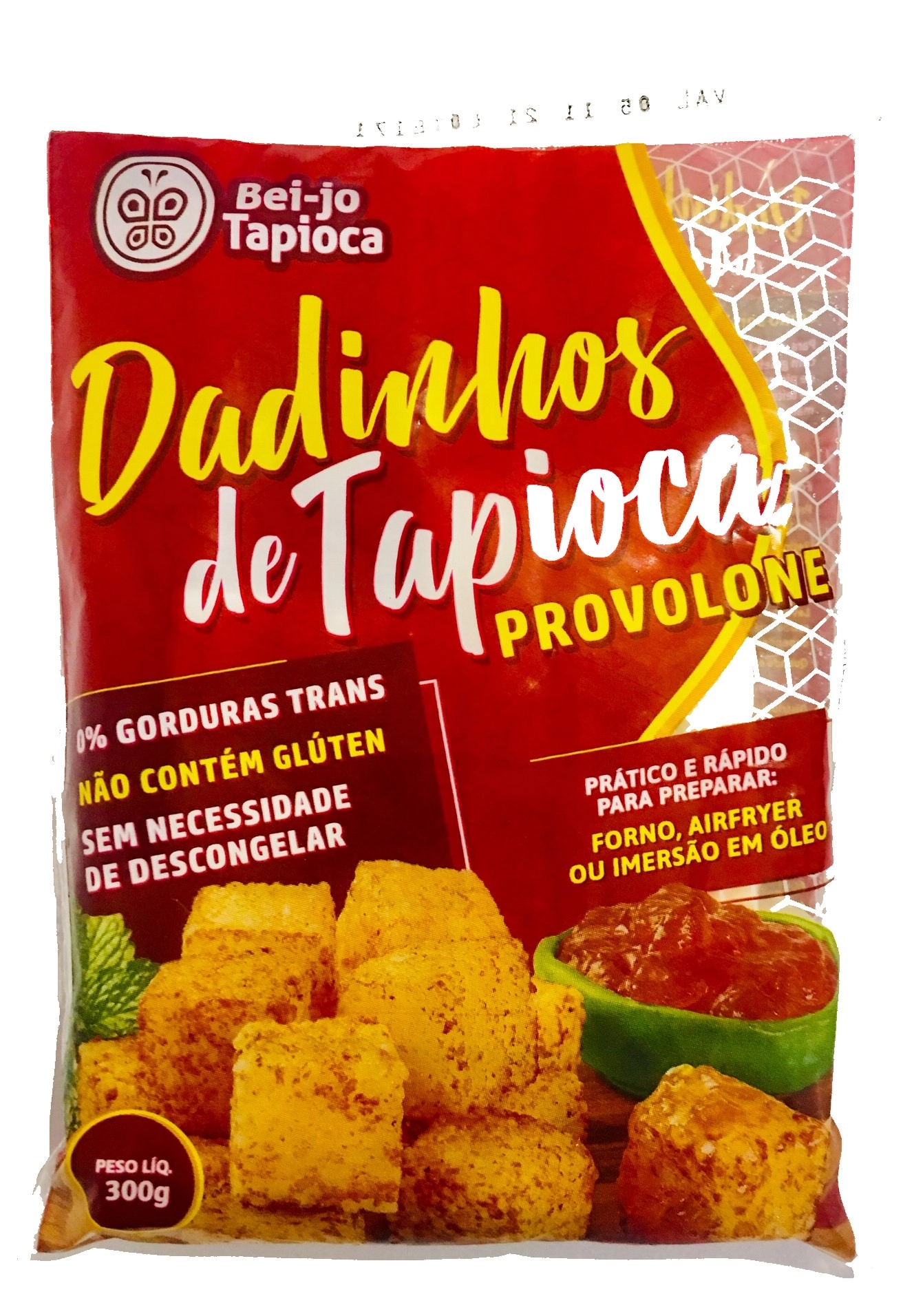 Dadinho Tapioca Provolone Bei Jo 300g