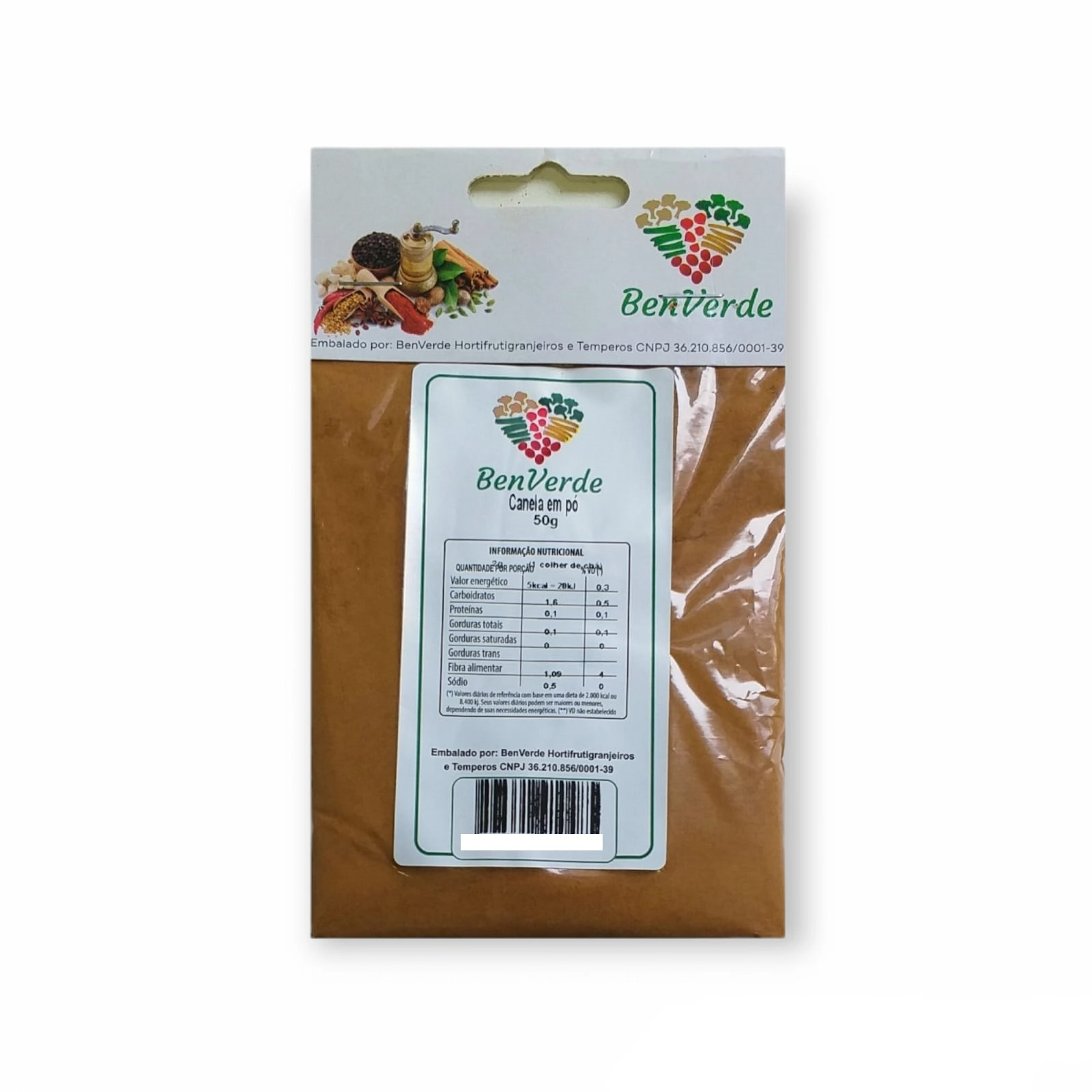 Canela Po Benverde Pura 50g