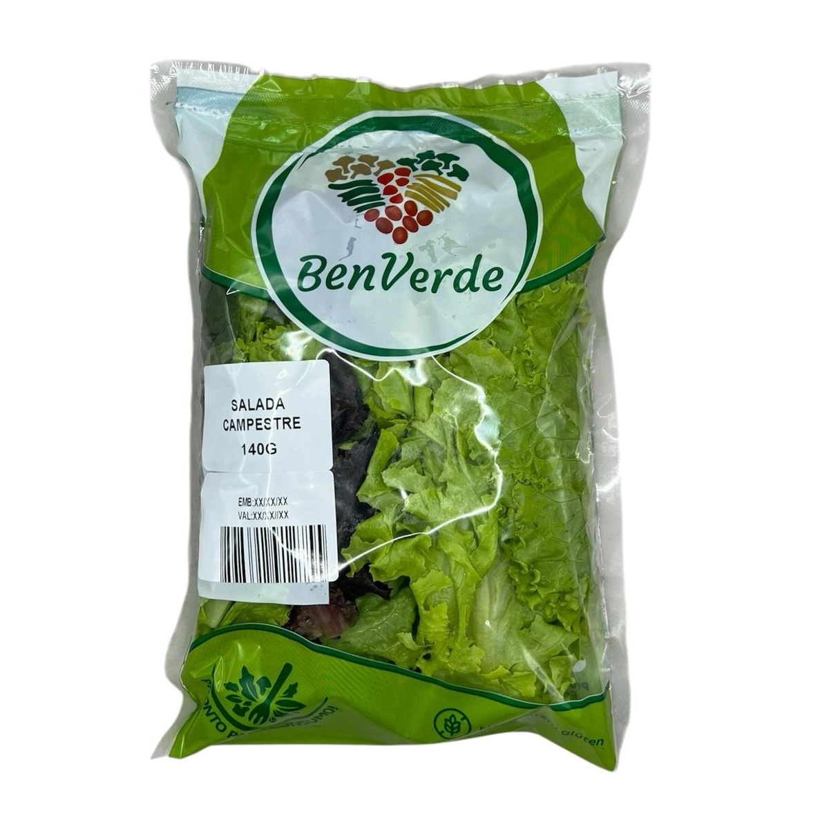 Salada Campestre Benverde Higienizado 140g
