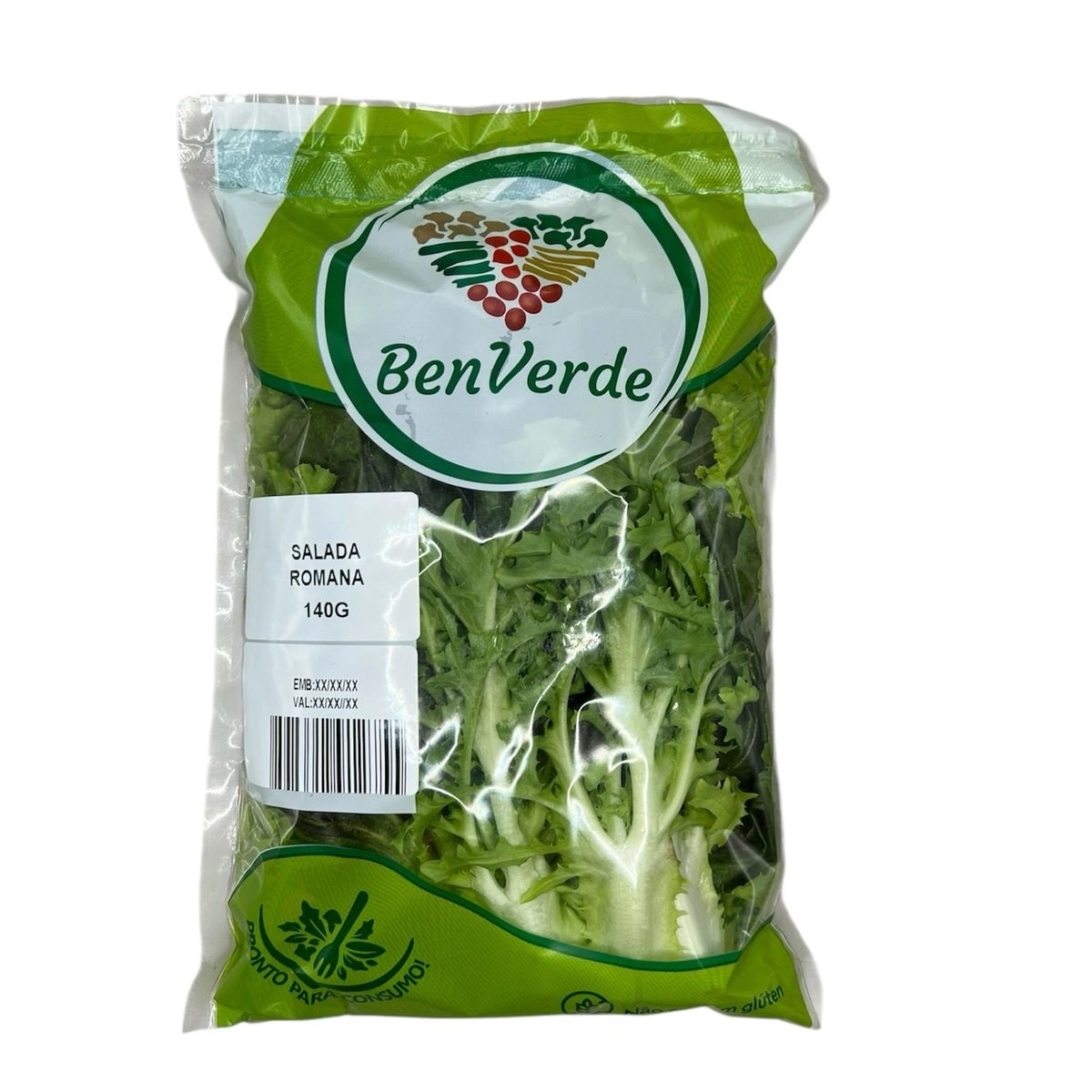 Salada Romana Benverde Higienizado 140g