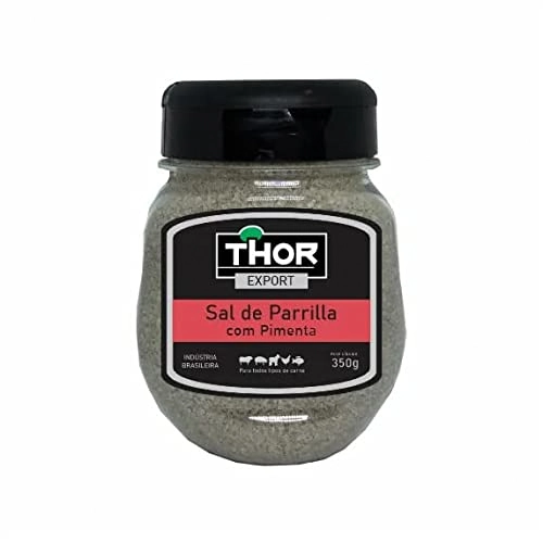 Sal Grosso Thor 350g Parrilla C/pimenta