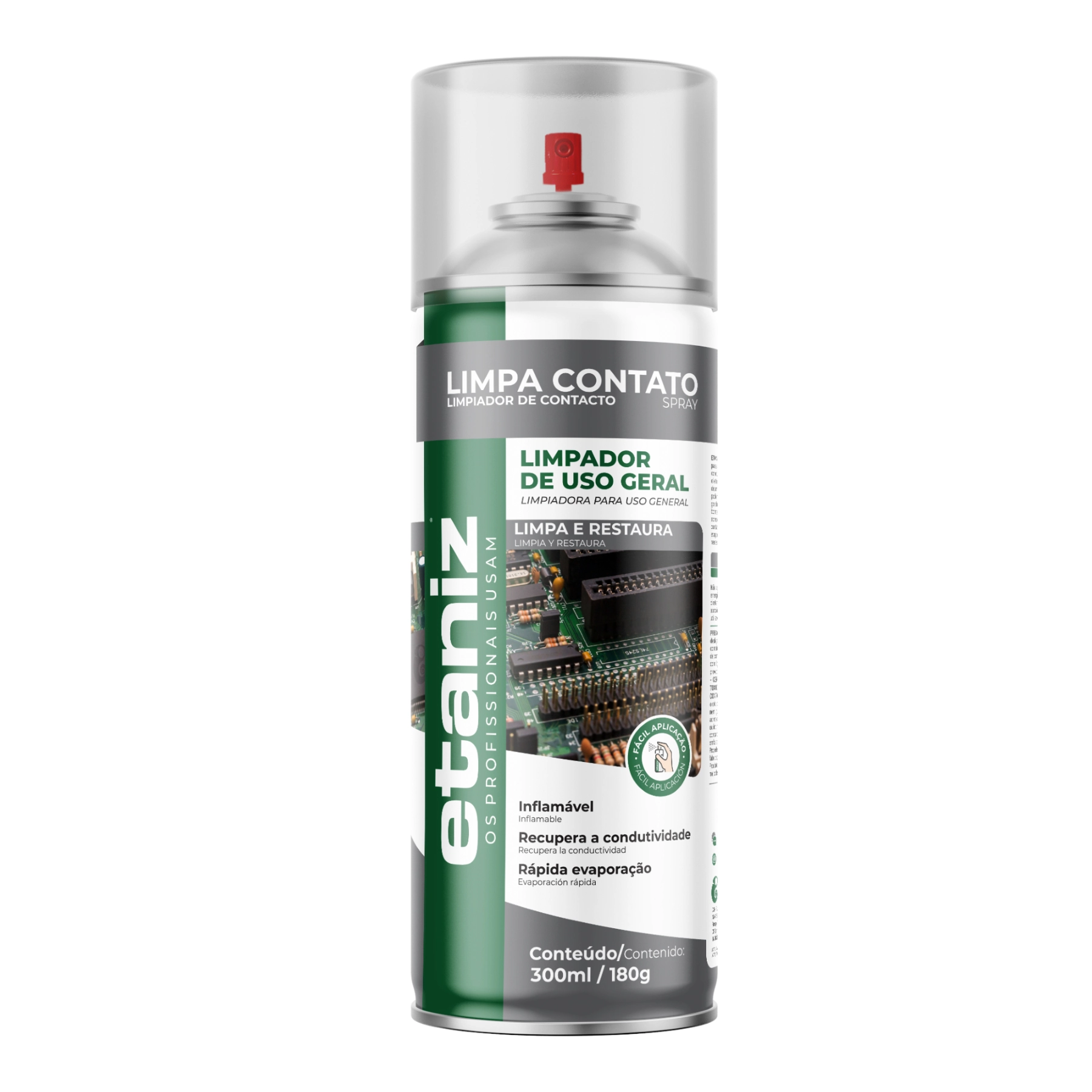 Limpa Contato Aerosol 200g 300ml Onu 1950 Aerossol 2 23