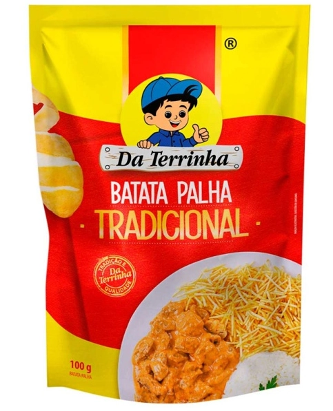 00204 Batata Palha Da Terrinha Tradicional 100g Und