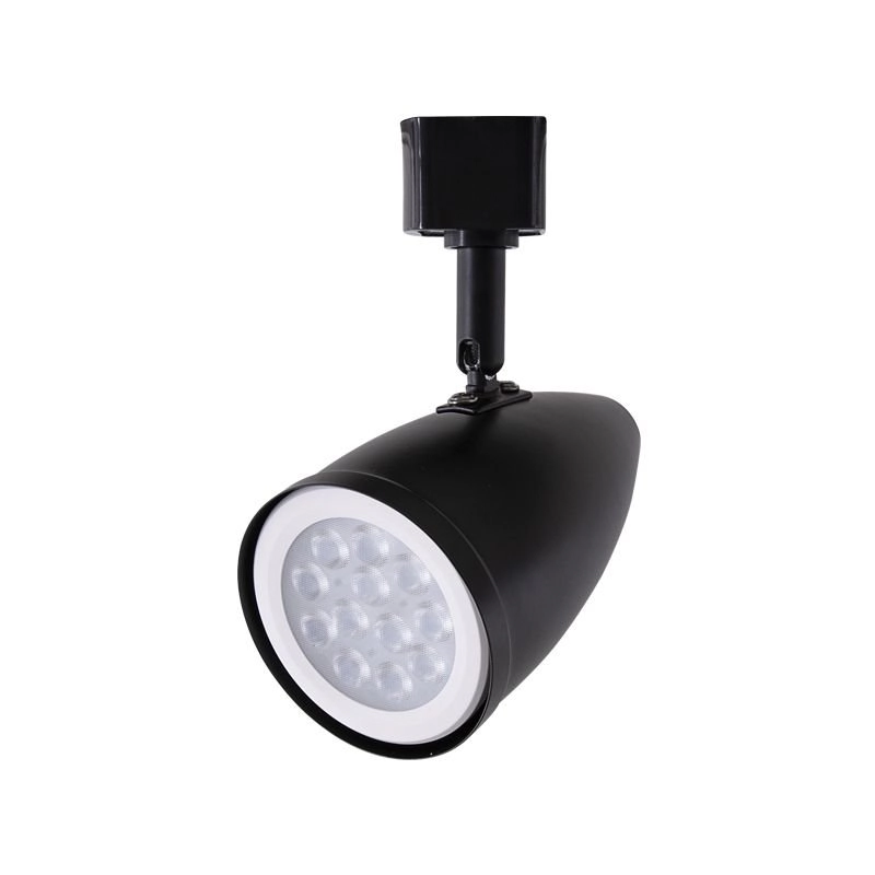 Spot Direcionável Para Trilho Nordecor Cone Par 20 E27 Bivolt Preto
