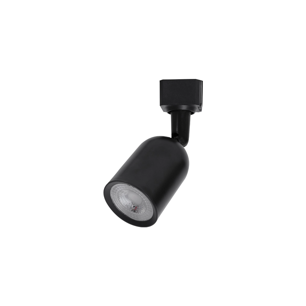 Spot Direcionável Para Trilho Eletrificado Nordecor Basic 7w Bivolt Preto 4000k Luz Neutra 6129