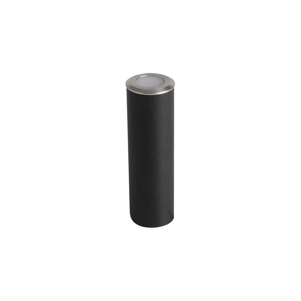 Embutido De Solo Led Nordecor Rani Mini 6150 0,5w Bivolt Preto / Aço Inox 3000k Luz Amarela 3000k Luz Amarela 6150