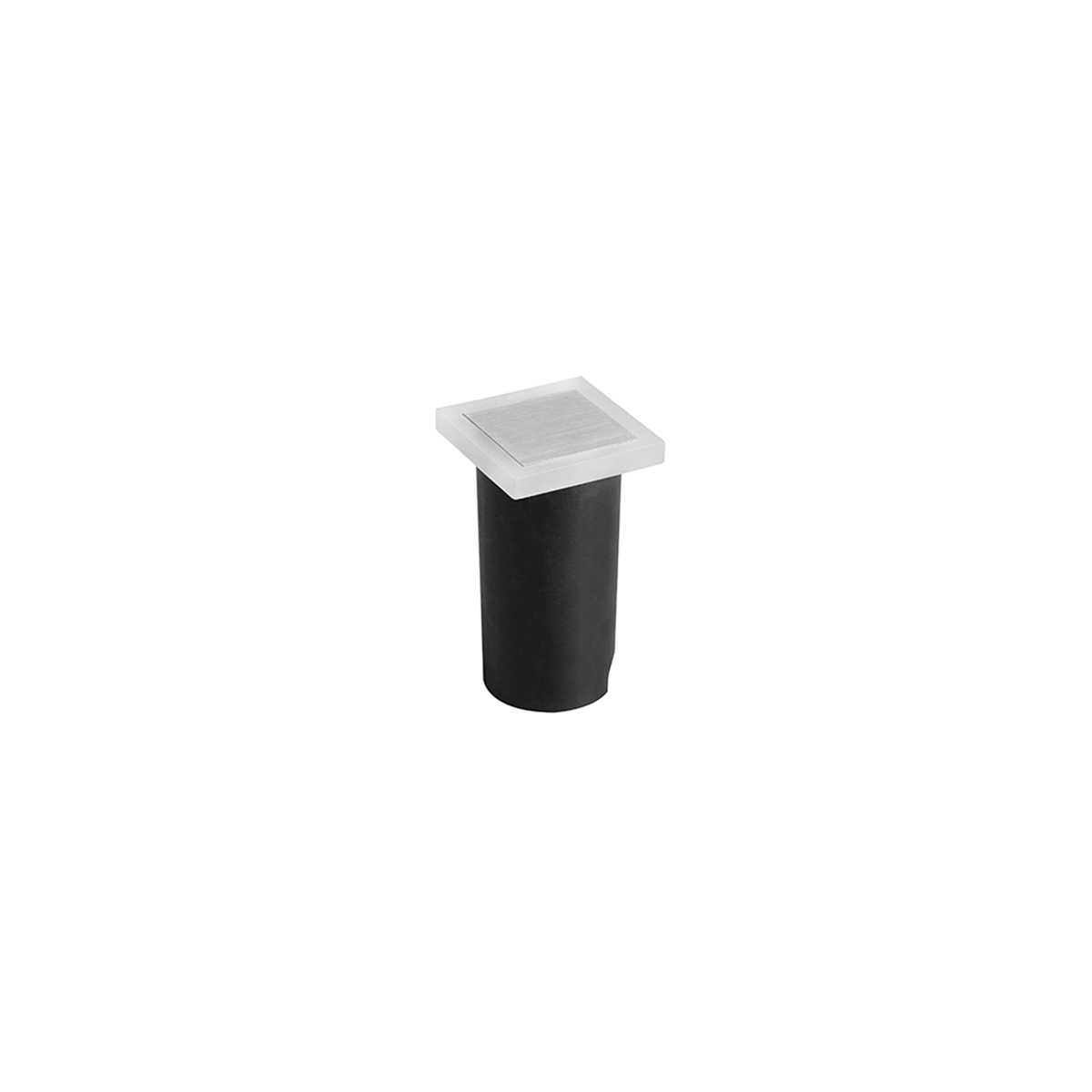 Spot Balizador Embutir Piso Solo Pazo Led 1w Quadrado 3000k Bivolt