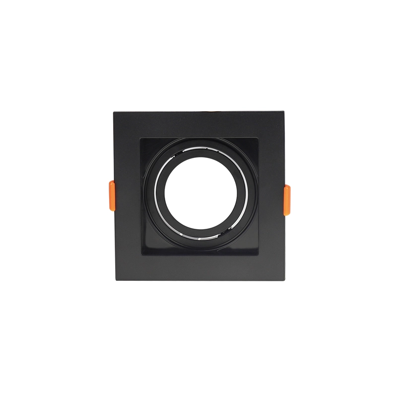 Spot De Embutir Recuado Nordecor Flea Para 1 Lâmpada Mr16 Quadrado