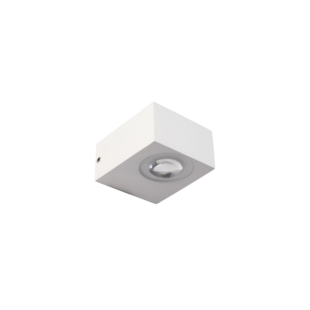 Arandela Nordecor Foluí 6w Led Bivolt Branco 3000k Luz Amarela
