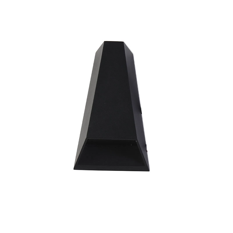 Arandela Mid Com 2 Fachos 10w 3000k 800lm Ip65 Preta-nordecor