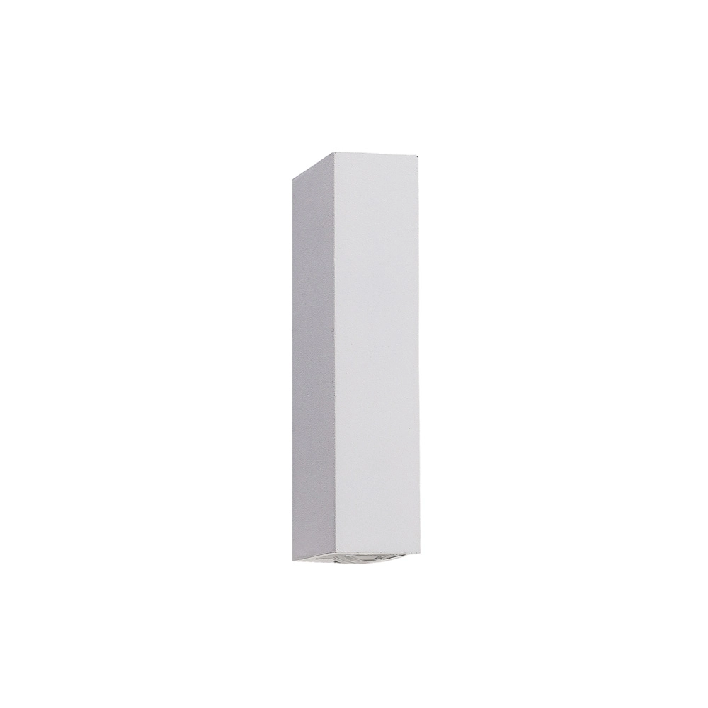 Arandela Nordecor Mitel 6w Led Bivolt Branco 3000k Luz Amarela