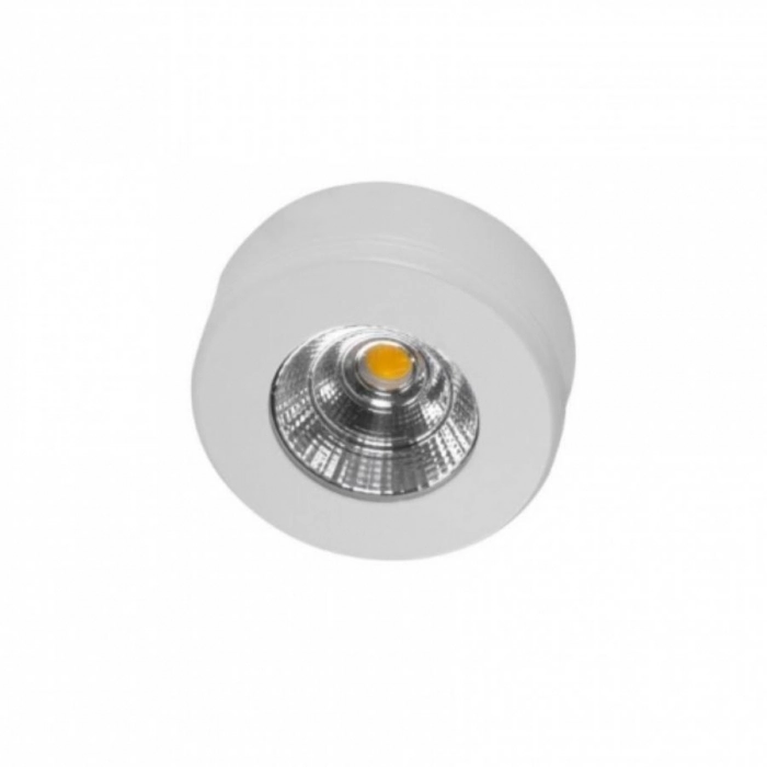 Spot Sobrepor Redondo Asis Led 5w 3000k Bivolt