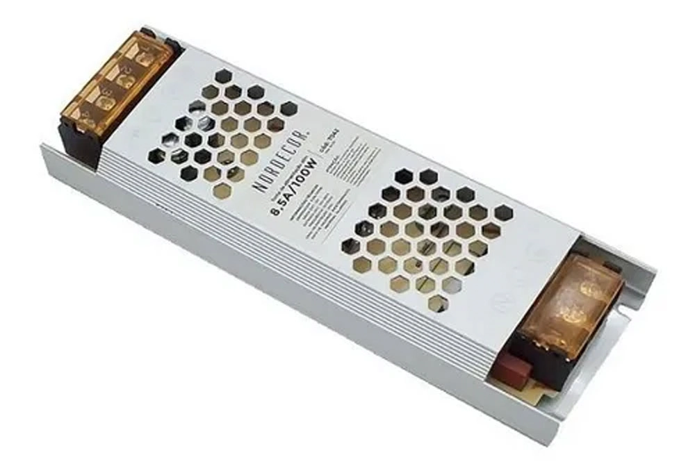 Fonte Slim 12v 8.5a 100w Nordecor