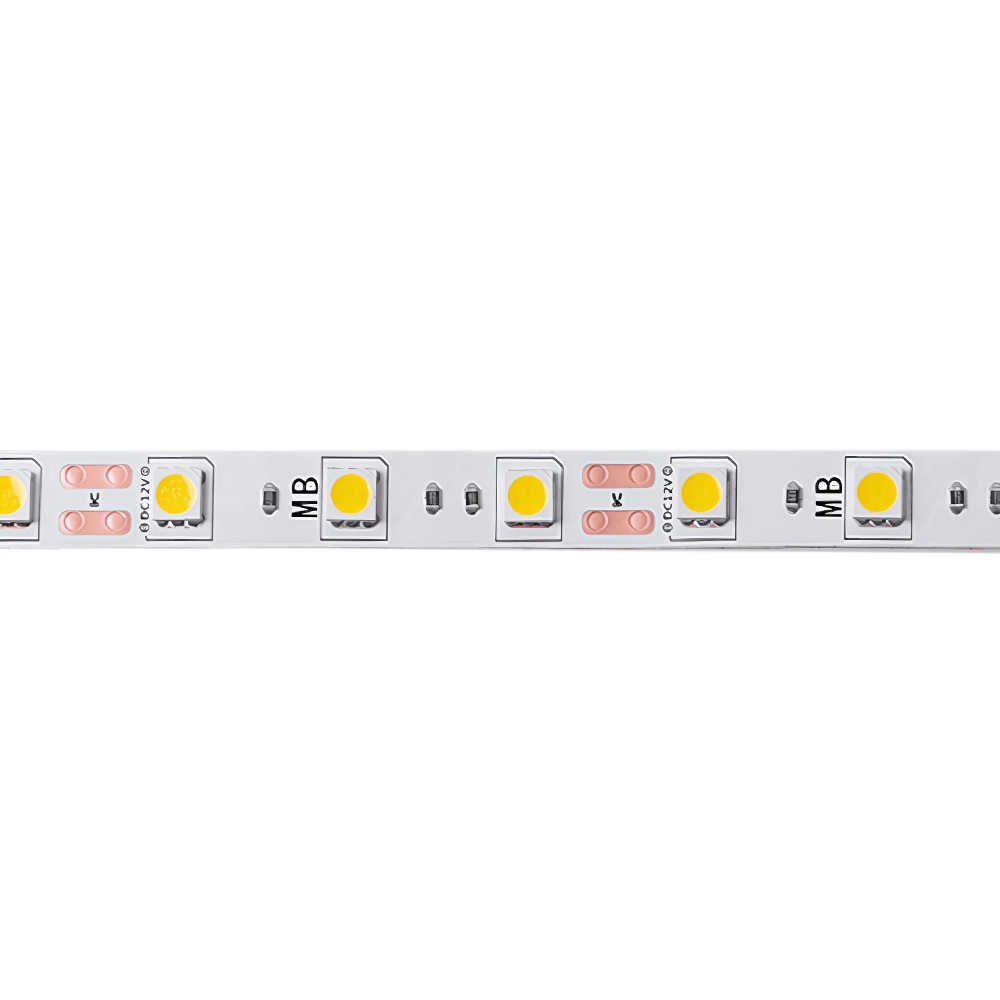 Fita De Led Nordecor Com 5 Metros 60leds/m 8,6w 12v 4000k Luz Neutra 7051