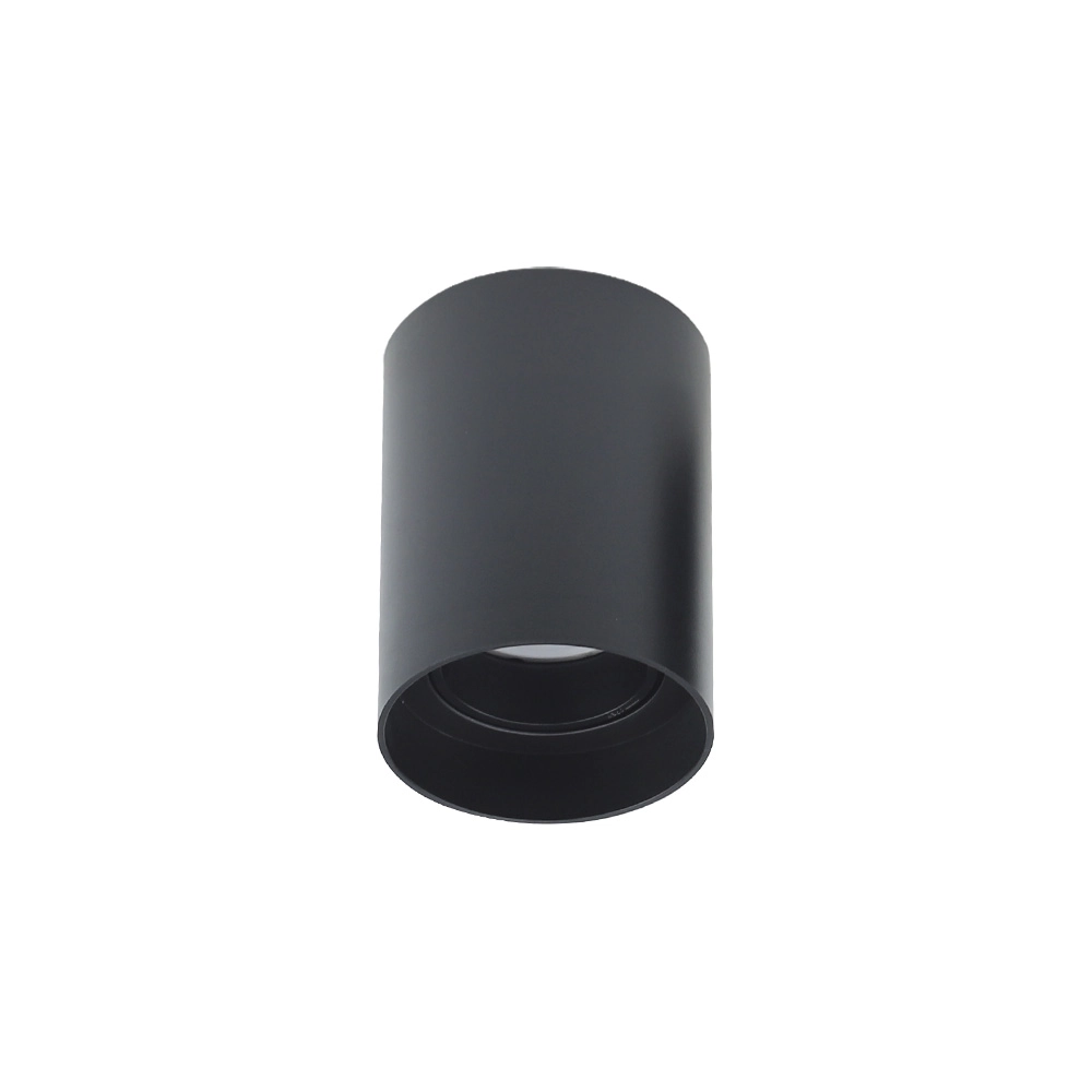 Spot De Sobrepor Nordecor Loch Ar70 Gu10 Redondo Bivolt Preto 6237