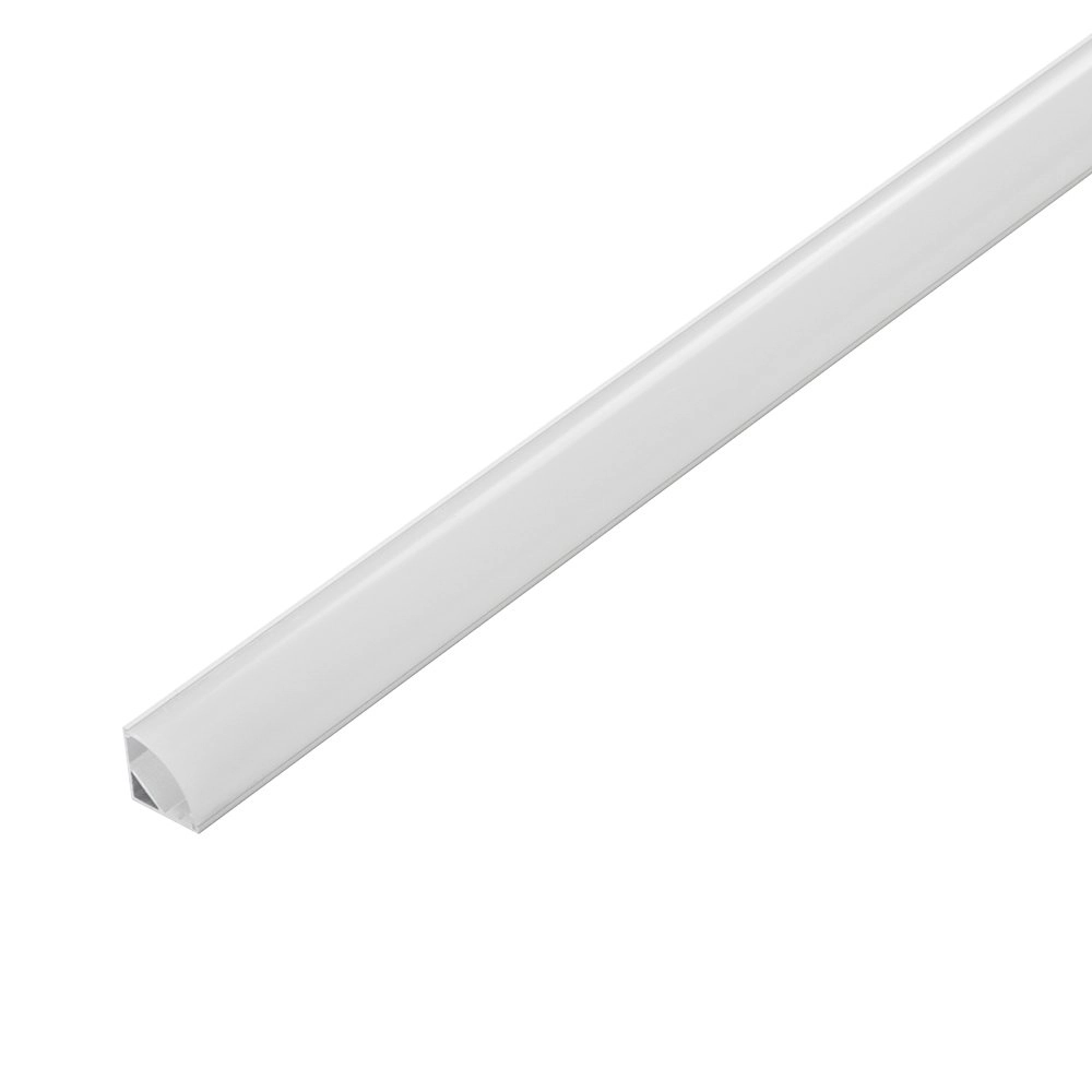 Perfil De Canto 90° Para Fita Led Nordecor 16x16 Branco - 3 Metros